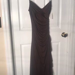 Brown Evening Gown